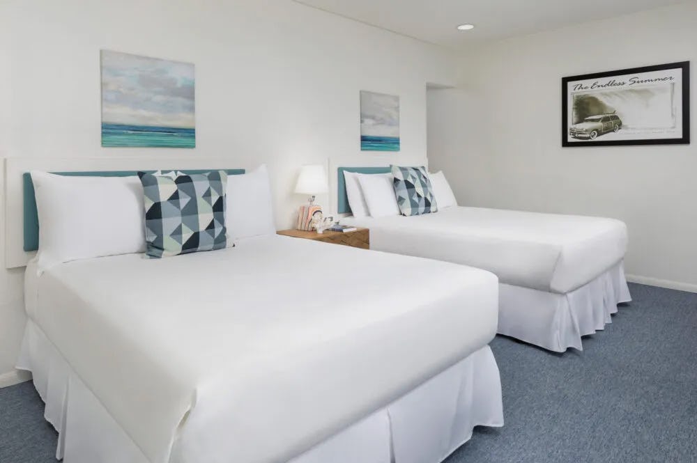 Standard Two Double Beds