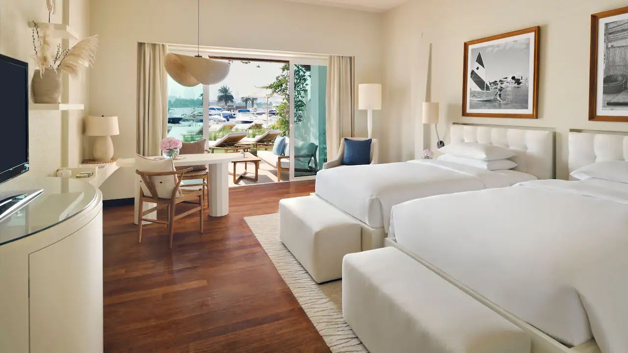 2 Twin Beds Family Lagoon Beach