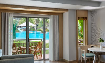 Larger Guest Room Pool Terrace