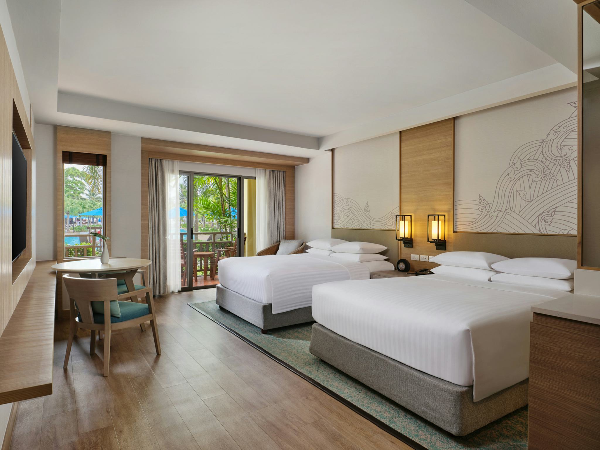 Larger Guest Room Pool Terrace