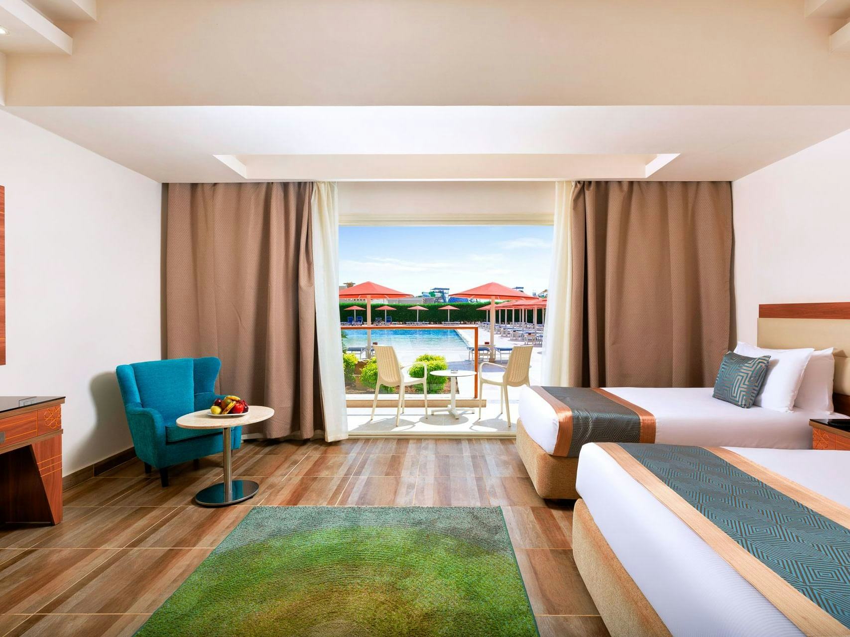 Deluxe Room with Pool View