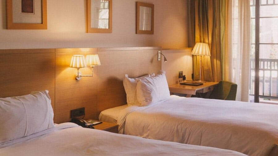 Deluxe Twin Room with Garden View