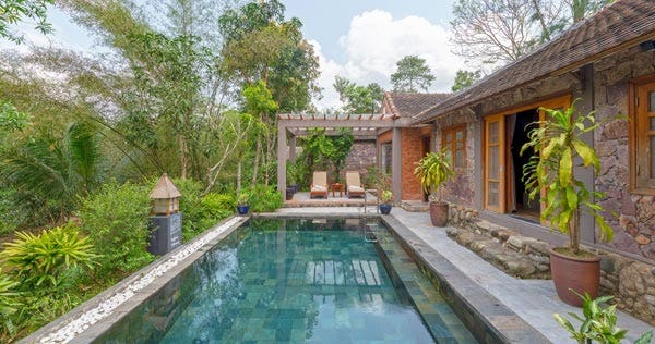 Traditional Vietnamese Pool House