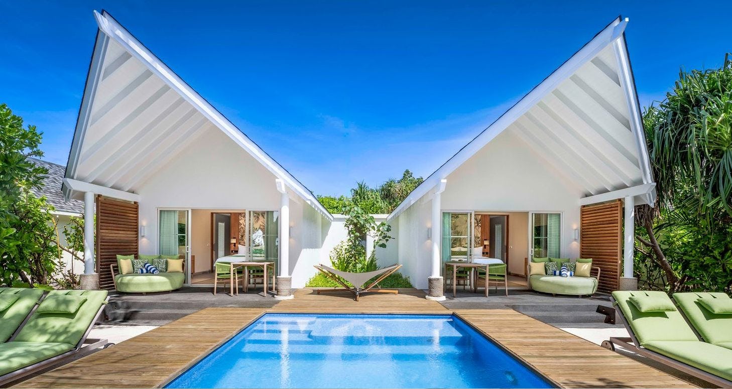 2BR Family Beach Villa with Pool