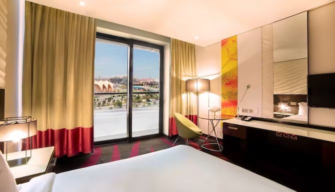 Superior Room with Balcony - Race Track View