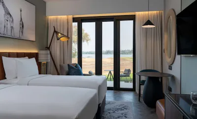 Premium Villa Suite with Terrace - Zambezi River View