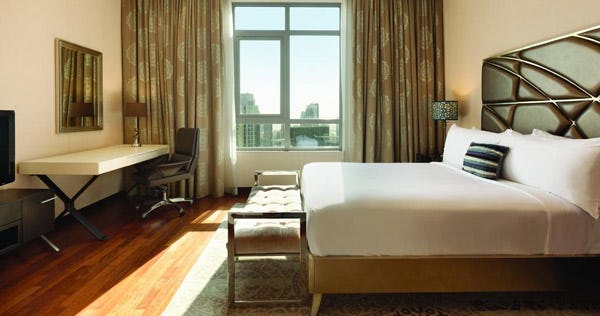 1 King Bed Junior Suite, Burj Khalifa Fountain View, Non-Smoking