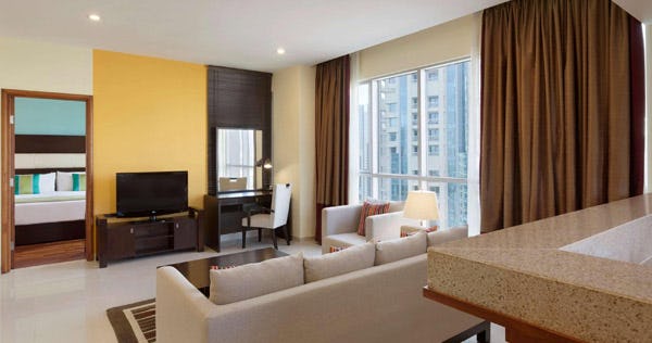 1 King Bedroom Apartment, Burj Khalifa Fountain View, Non-Smoking