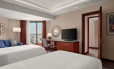 Family Connecting Twin Room with City View