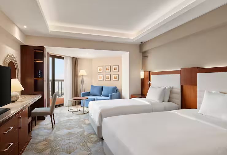 Twin Executive Room with City View