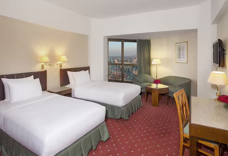 Twin Guest Room with Nile View