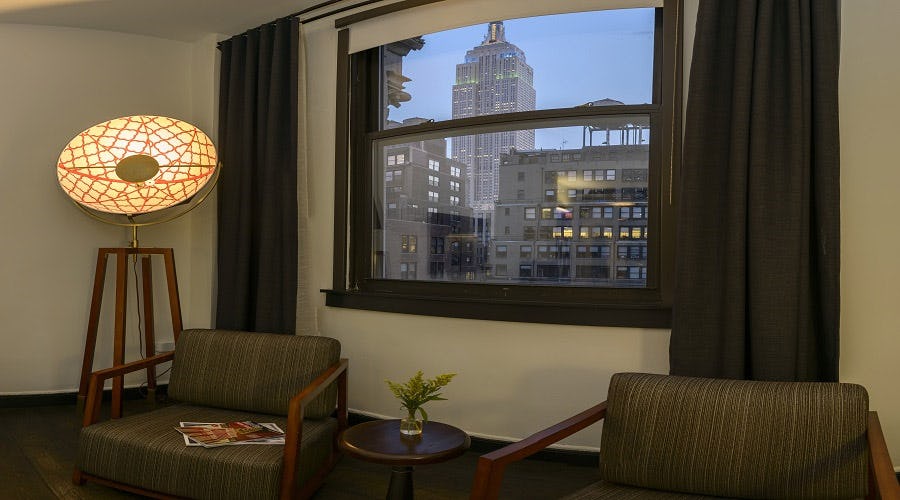 Studio King with a view of Empire State Building