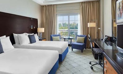 Deluxe Room 2 Twin beds, Club lounge access, Guest room, 2 Twins