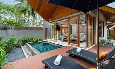 1 King, Garden view, Plunge pool