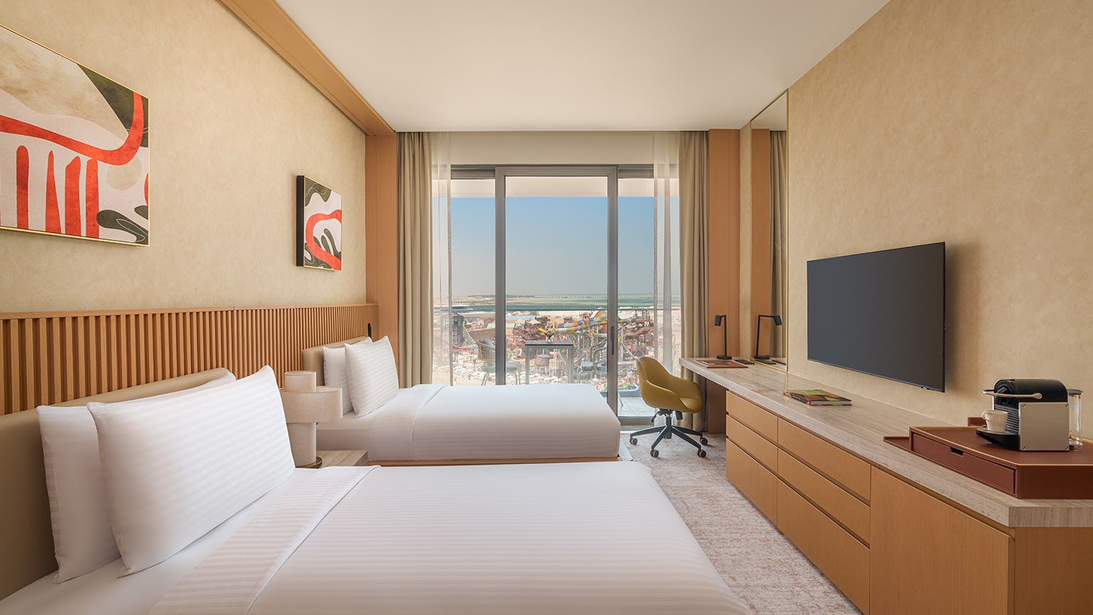 DELUXE TWIN WATERPARK VIEW