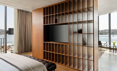 One Bedroom Corner Suite with Sea View