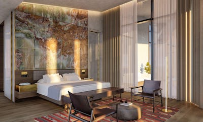 One Bedroom Duplex Terrace Suite with Sea View