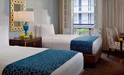 Two Doubles - Interior Furnished Balcony