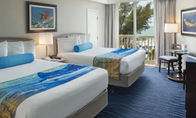 Gulf Front View With Balcony 2 Queen Beds