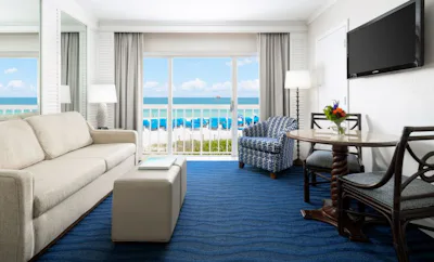 Gulf Front View Villa With Balcony 2 Double Beds