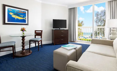 Gulf Front View Villa With Balcony 2 Double Beds