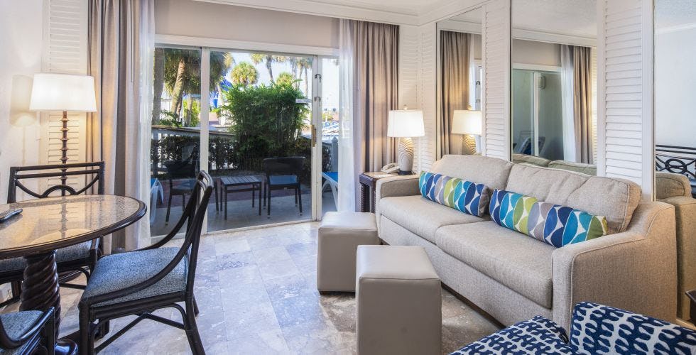 Poolside Villa Lanai 2 Double Beds