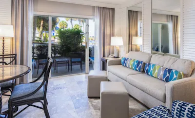 Poolside Villa Lanai 2 Double Beds