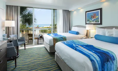 Resort View With Balcony 2 Double Beds