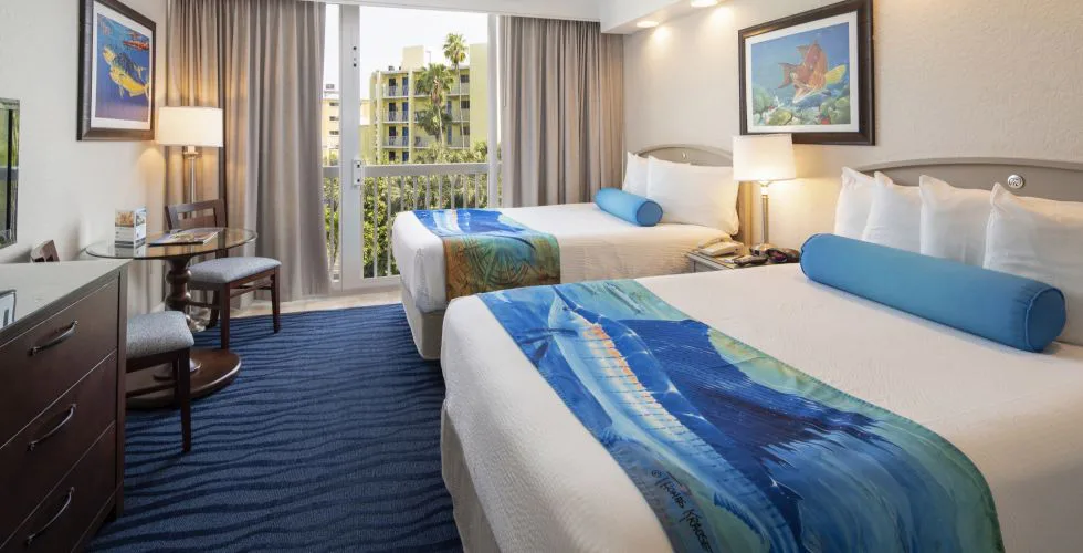 Resort View Villa With Balcony 2 Queen Beds