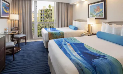 Resort View Villa With Balcony 2 Queen Beds