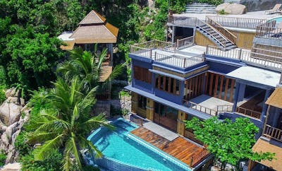 Family Beachfront Pool Villa