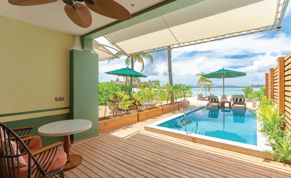 2 BR FAMILY BEACH ROOM WITH POOL