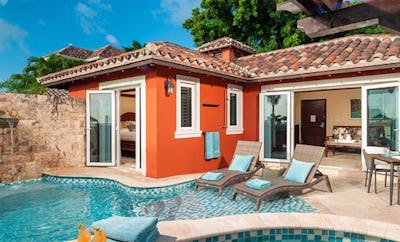 Mediterranean One Bedroom Butler Villa with Private Pool Sanctuary