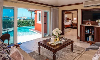 Mediterranean One Bedroom Butler Villa with Private Pool Sanctuary