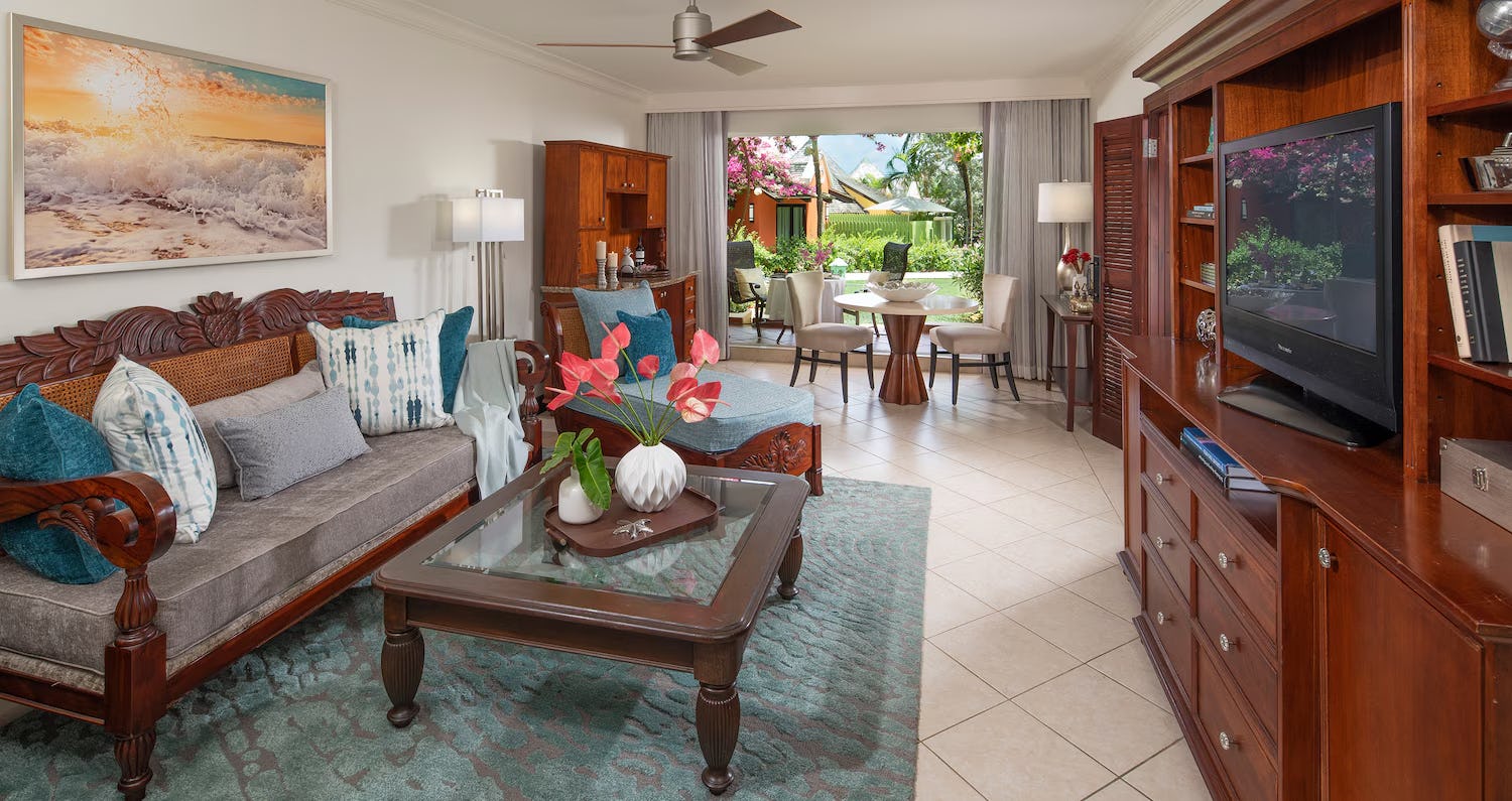 Caribbean Honeymoon One Bedroom Butler Suite w/ Tranquility Soaking Tub