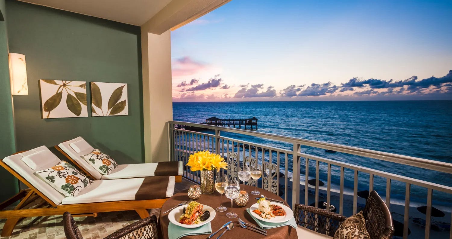 East Bay Beachfront Club Level Room