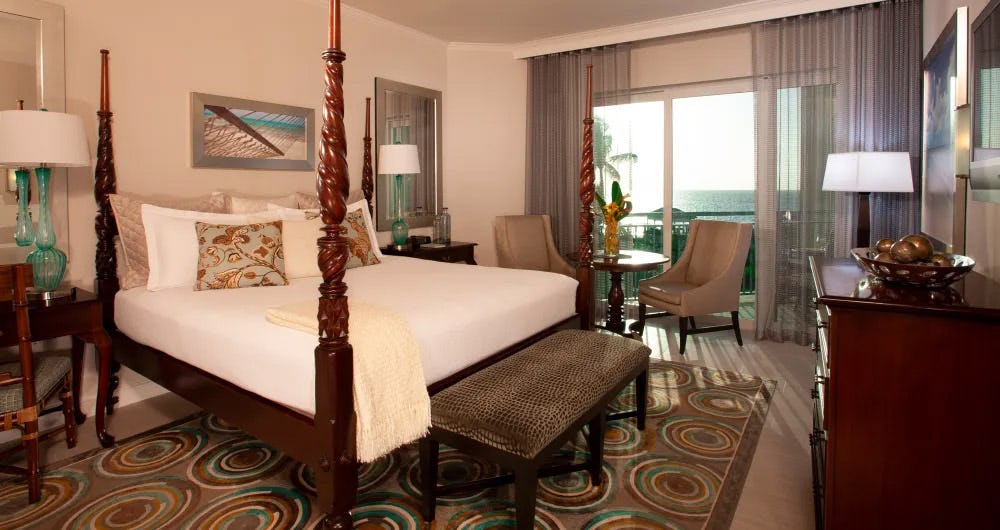 East Bay Honeymoon Oceanview Club Level Room