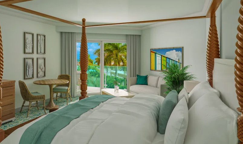 West Bay Oceanview Penthouse Club Level Suite