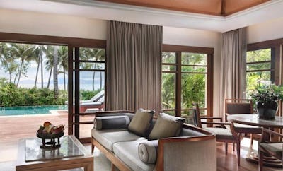 2 Bedroom Grand Deluxe Beachfront Villa With Private Pool