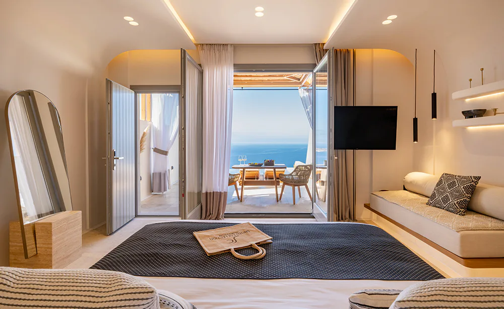 Unwind Sunset & Sea View Junior Suite with Pool