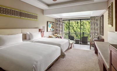 Two Garden Wing Deluxe Rooms Inter-Connecting