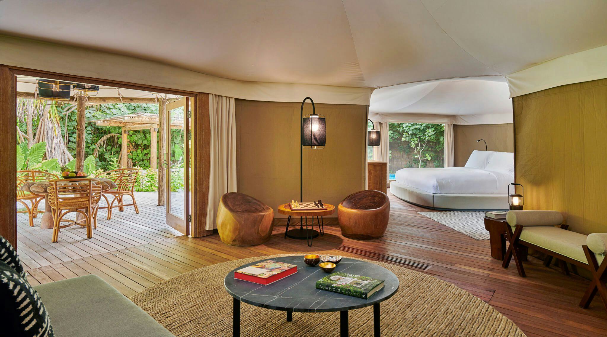 Safari Tent Villa with Pool