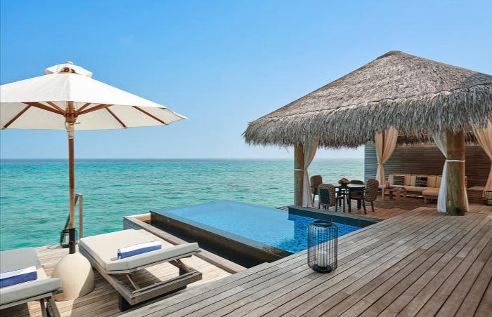 Two Bedroom Sunrise Water Villa with Pool