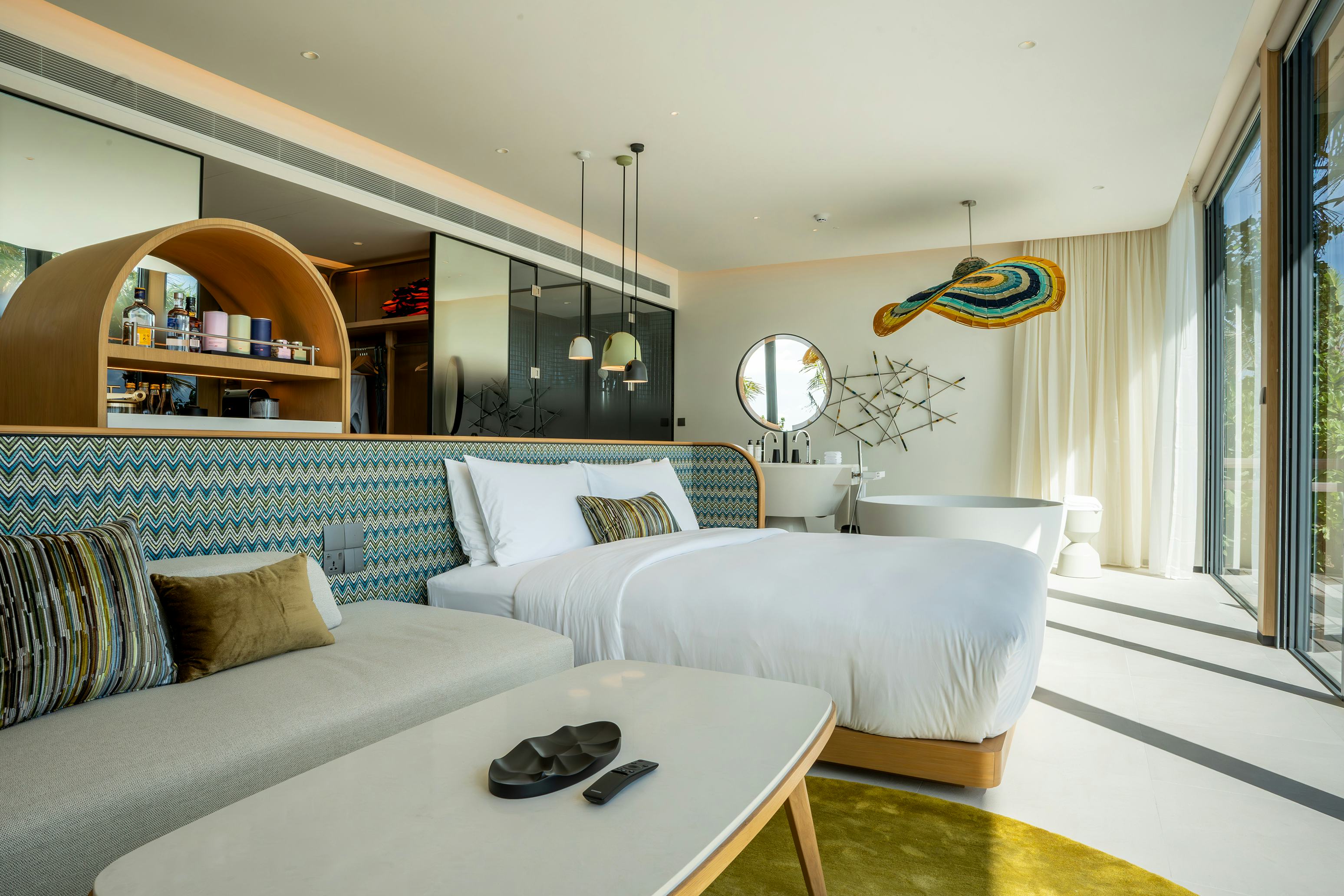 Family Beach Pool Villa with Capsule