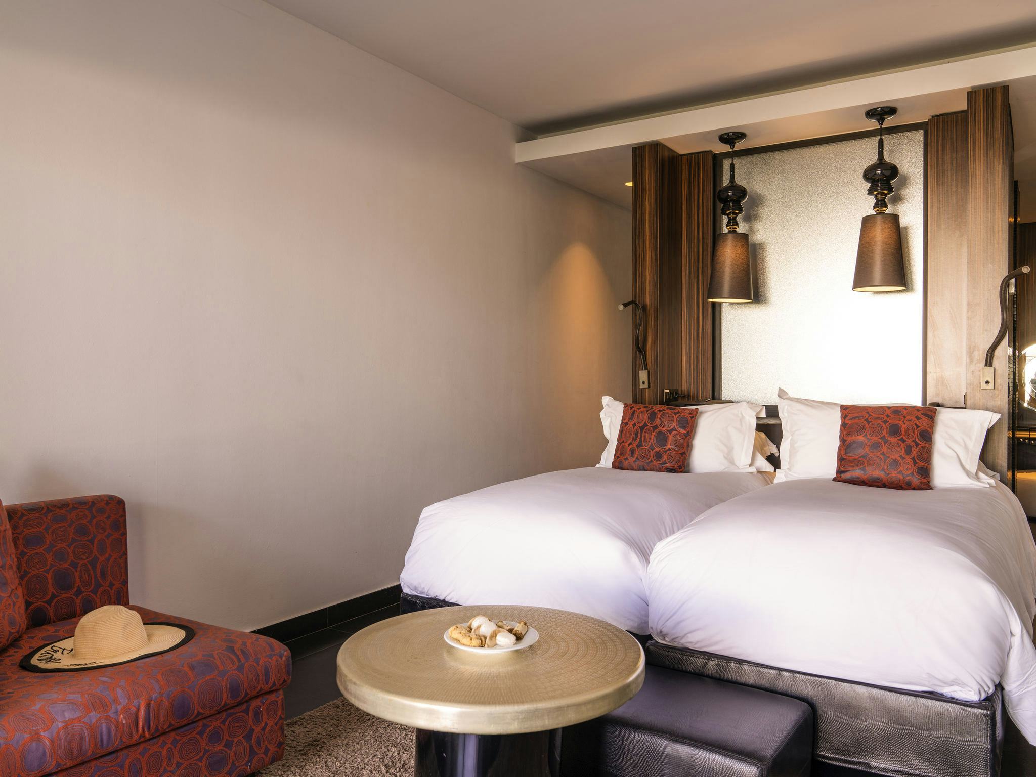 Superior room 2 single size beds, garden view