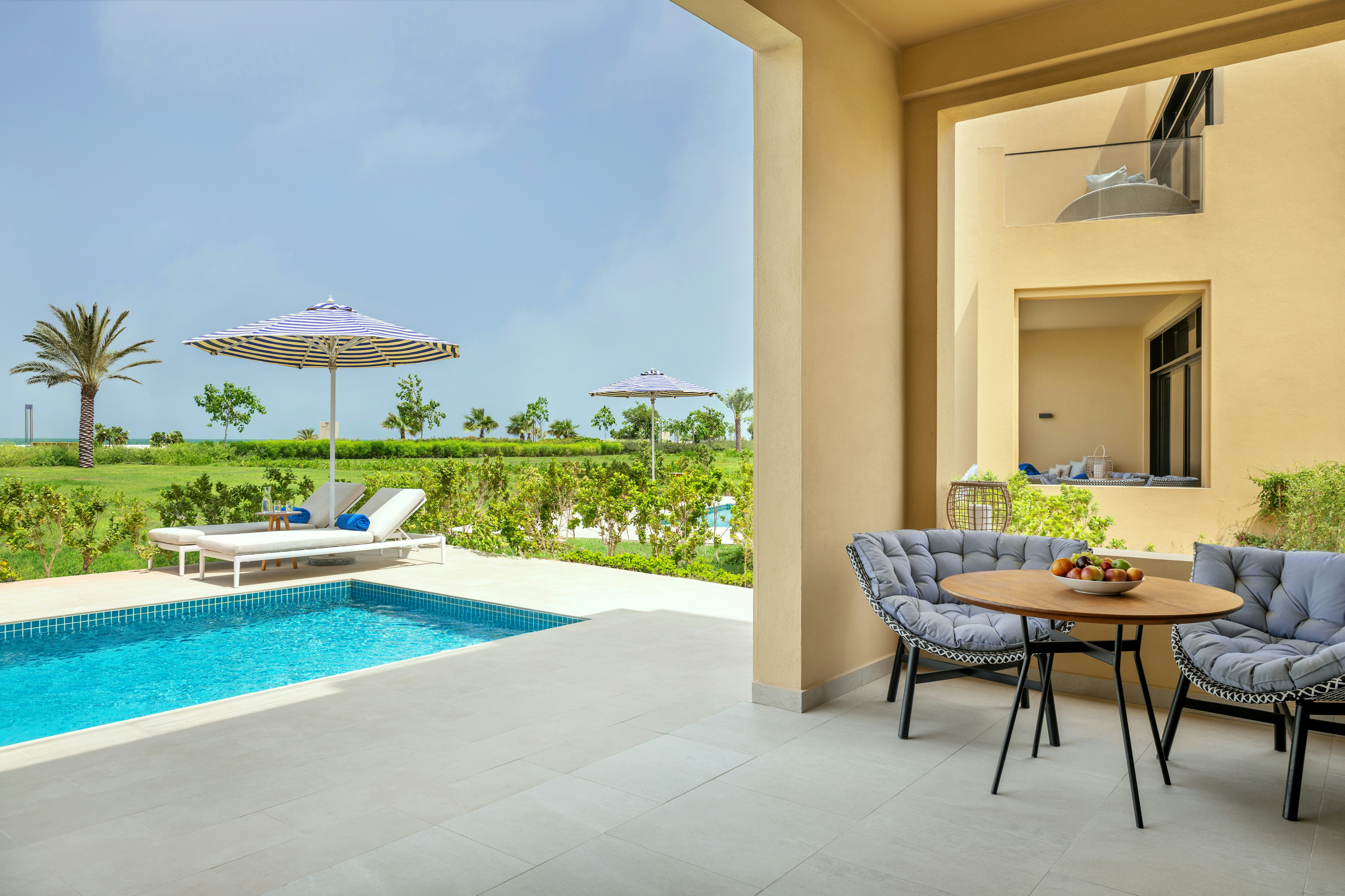 Beachfront Two Bedroom Suite, Private Pool