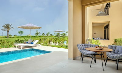 Beachfront Two Bedroom Suite, Private Pool