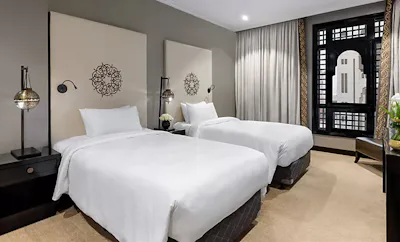 Prestige Suite Partial Haram Plaza view, Twin Bed