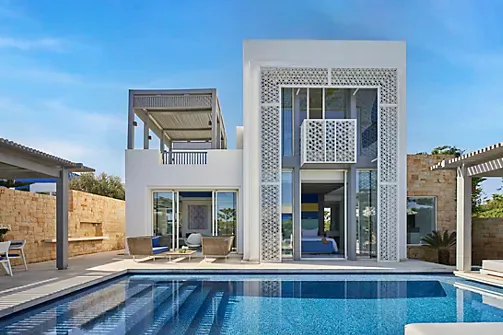 Signature Villa, 1 King-Size Bed and 2 Twin Beds, Sea View, Private Pool