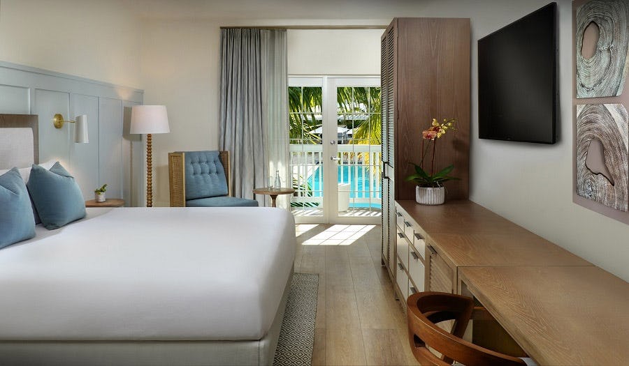 Pool View Balcony King